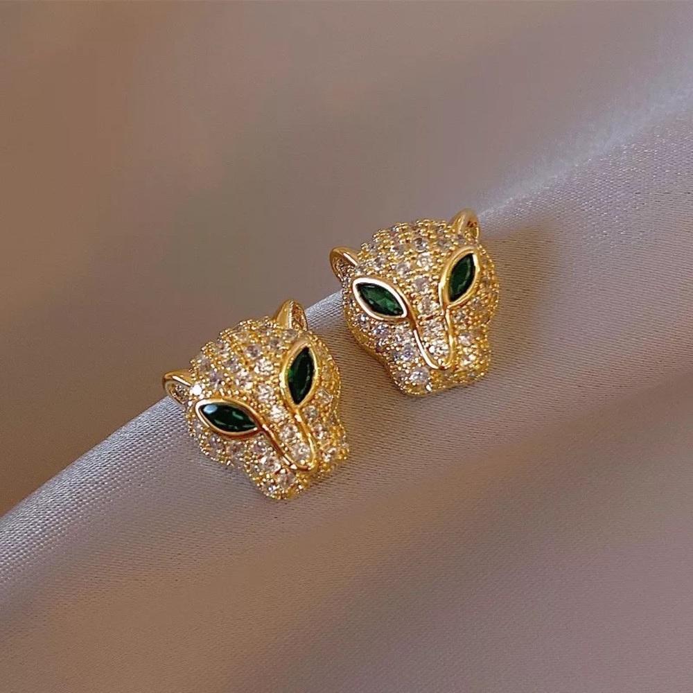 Panther Earrings - Picture 3 of 11